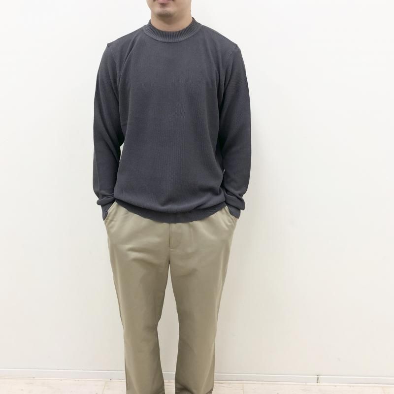  Rinascente λ Long Flight Knit(CHARCOAL)