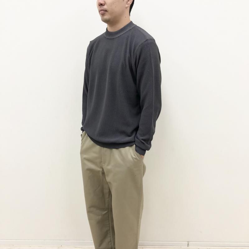  Rinascente λ Long Flight Knit(CHARCOAL)