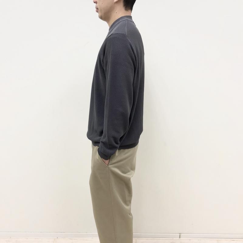  Rinascente λ Long Flight Knit(CHARCOAL)