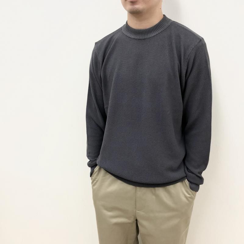  Rinascente λ Long Flight Knit(CHARCOAL)