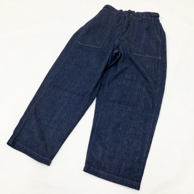  Ordinary fits JAMES FATIGUE DENIM(ONE WASH-INDIGO)