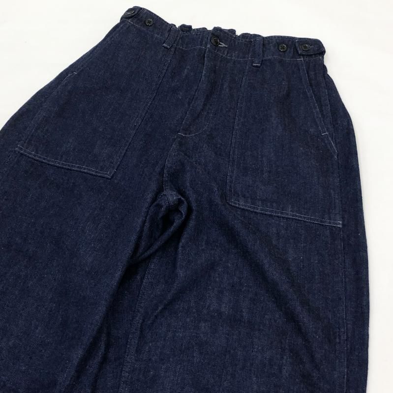  Ordinary fits JAMES FATIGUE DENIM(ONE WASH-INDIGO)