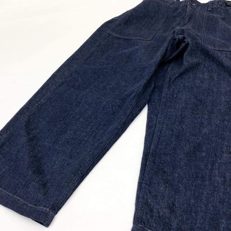  Ordinary fits JAMES FATIGUE DENIM(ONE WASH-INDIGO)