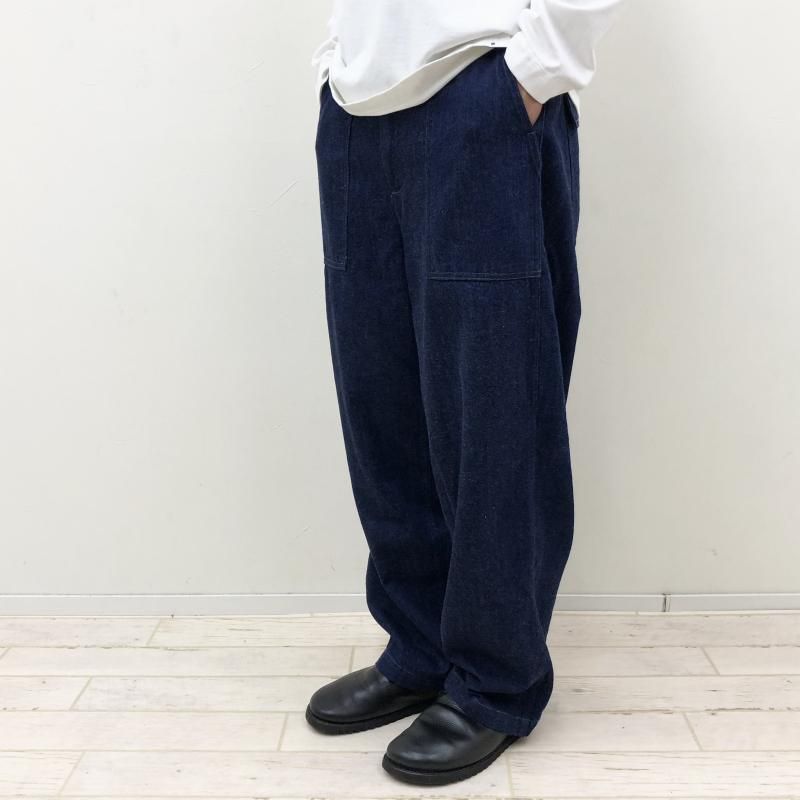  Ordinary fits JAMES FATIGUE DENIM(ONE WASH-INDIGO)