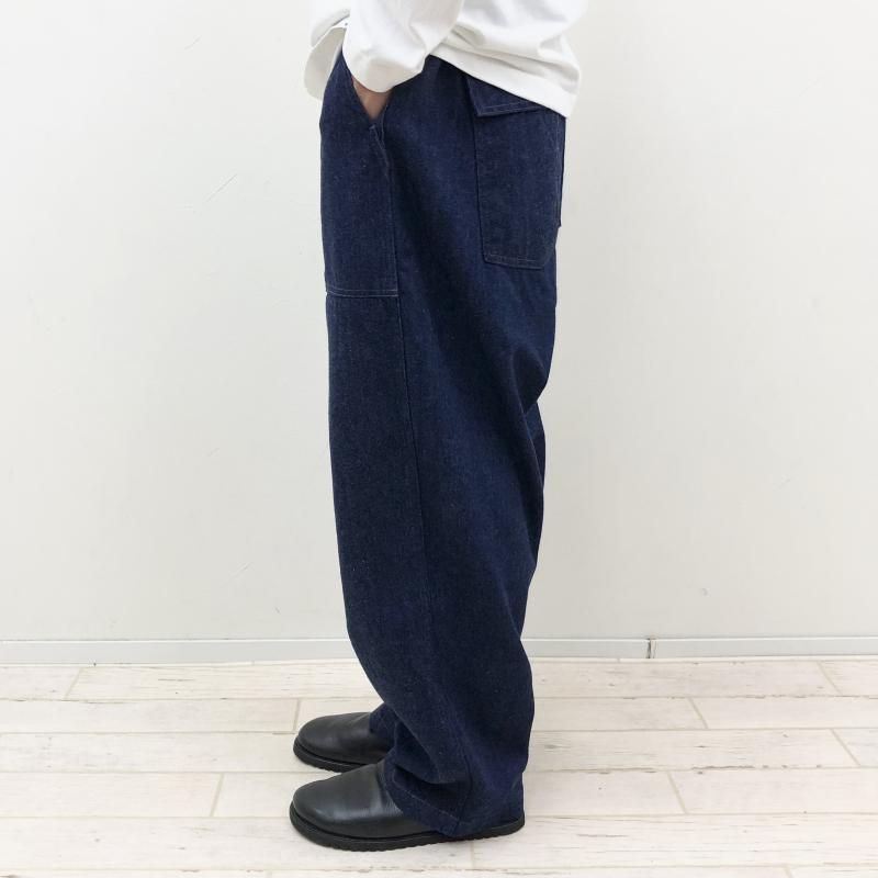  Ordinary fits JAMES FATIGUE DENIM(ONE WASH-INDIGO)