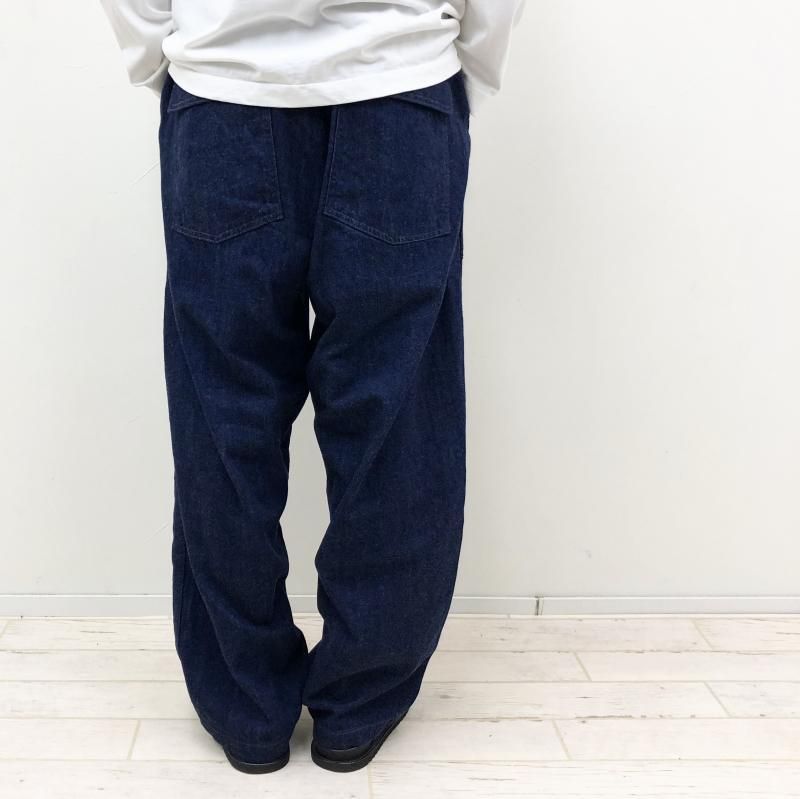  Ordinary fits JAMES FATIGUE DENIM(ONE WASH-INDIGO)