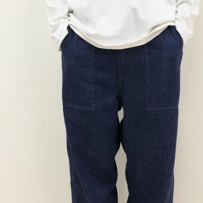  Ordinary fits JAMES FATIGUE DENIM(ONE WASH-INDIGO)