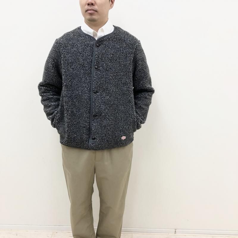  VINCENT ET MIREILLE BOA FLEECE JACKET(MIX GREY) 