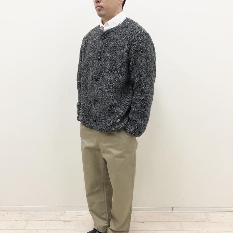  VINCENT ET MIREILLE BOA FLEECE JACKET(MIX GREY) 