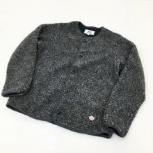  VINCENT ET MIREILLE BOA FLEECE JACKET(MIX GREY) 