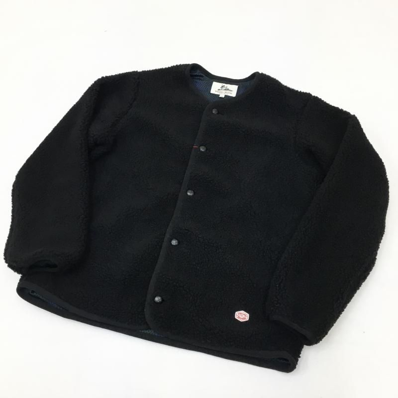  VINCENT ET MIREILLE BOA FLEECE JACKET(BLACK) 