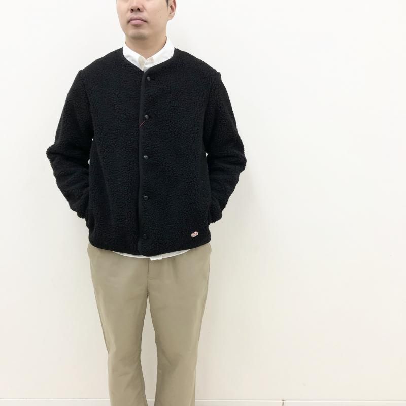  VINCENT ET MIREILLE BOA FLEECE JACKET(BLACK) 
