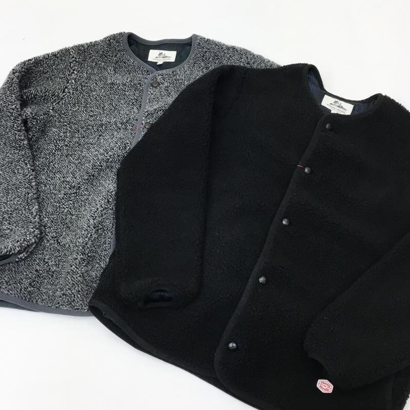  VINCENT ET MIREILLE BOA FLEECE JACKET(BLACK) 