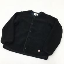  VINCENT ET MIREILLE BOA FLEECE JACKET(BLACK) 