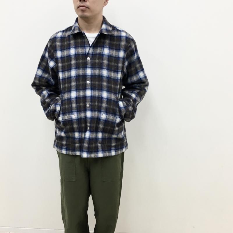 FUJITO CPO Jacket(BLUE CHECK) - have a golden day!
