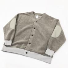  have a good day MELTON FLEECE CARDIGAN(SAND)