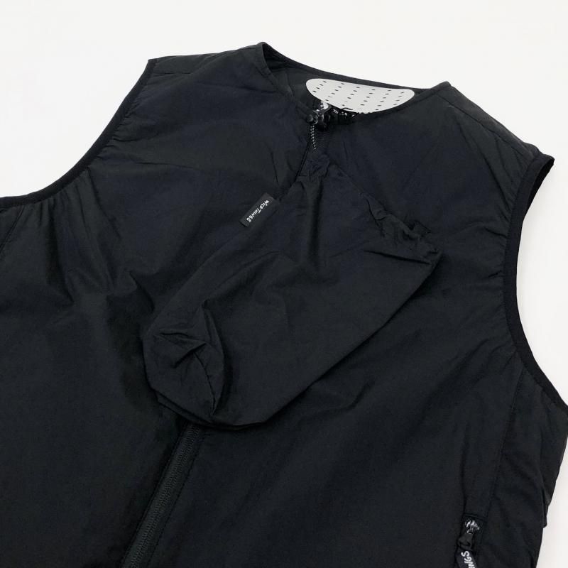  WILD THINGS DOTS LOFT MIDDLE VEST(BLACK)