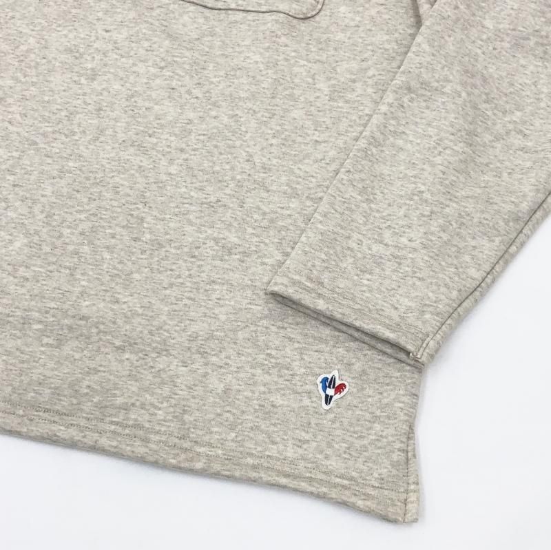  Arvor Maree MOUTON JARSEY CREW W/POCKET(OATMEAL) 
