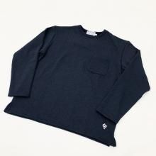 Arvor Maree MOUTON JARSEY CREW W/POCKET(NAVY)