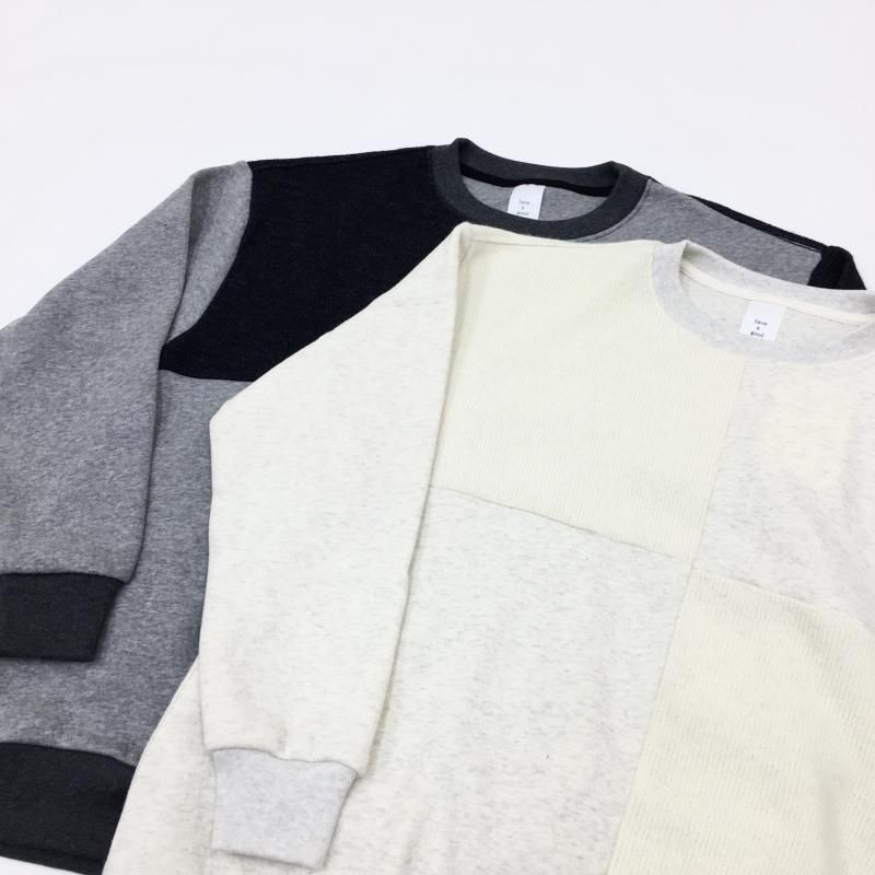  have a good day REMAKE FACE CREW KNIT(NATURAL)