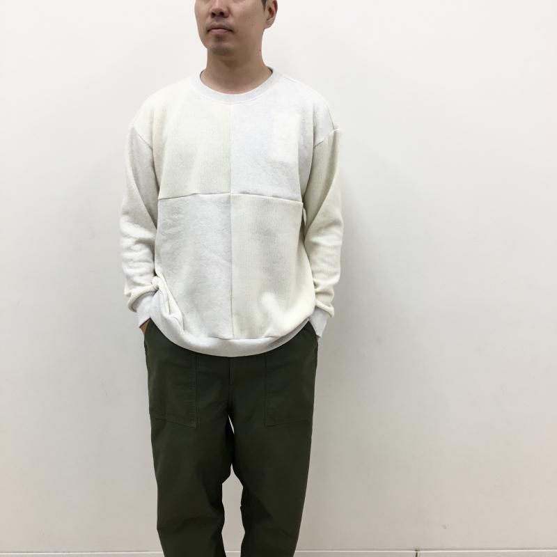 have a good day REMAKE FACE CREW KNIT(NATURAL)
