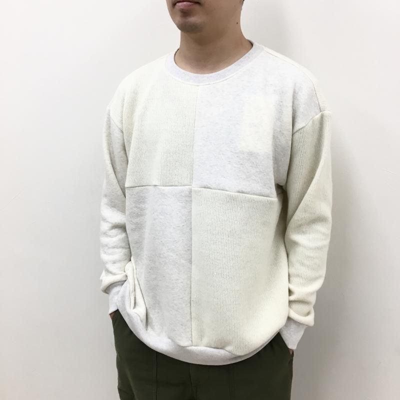  have a good day REMAKE FACE CREW KNIT(NATURAL)