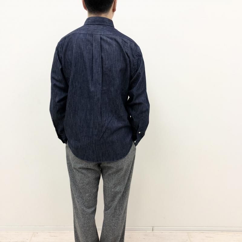  MANUAL ALPHABETBET 6oz DENIM BD(SHTBulging Fit-ONE WASH)