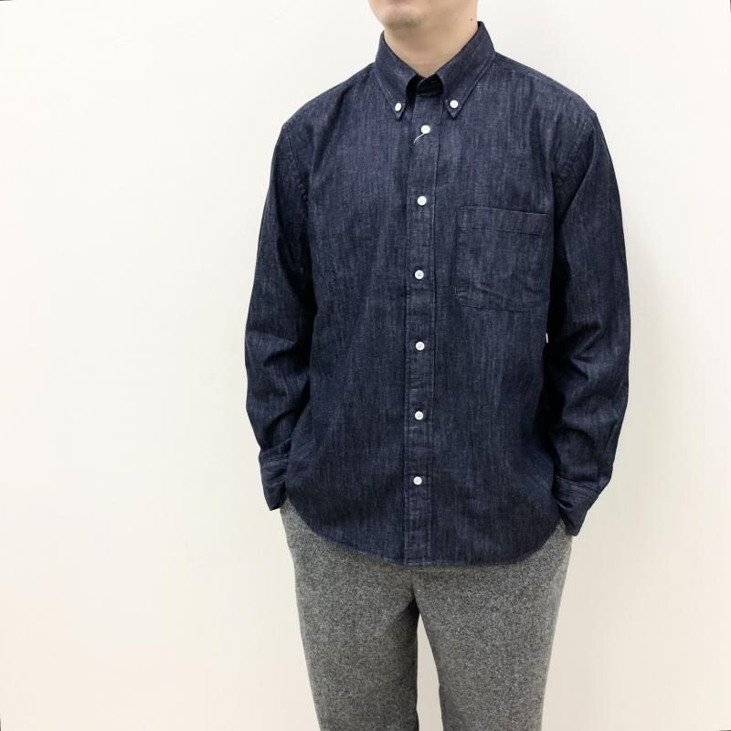  MANUAL ALPHABETBET 6oz DENIM BD(SHTBulging Fit-ONE WASH)