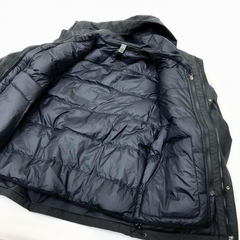  NANGA HINOC DOWN 3 IN 1 JACKET(BLACK)