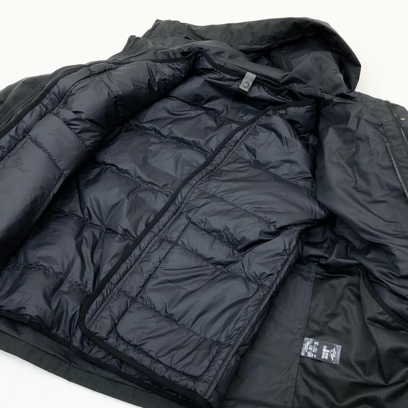  NANGA HINOC DOWN 3 IN 1 JACKET(BLACK)