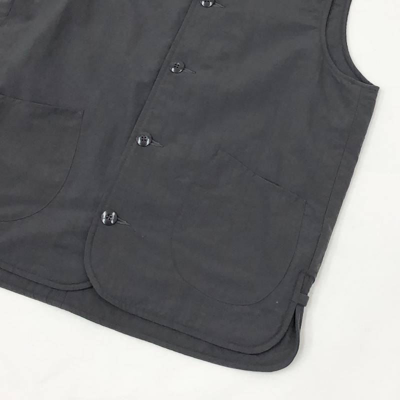  ARAN VEST (CHARCOAL) 