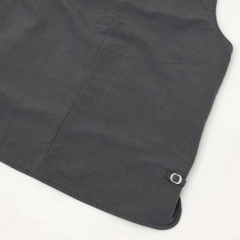  ARAN VEST (CHARCOAL) 