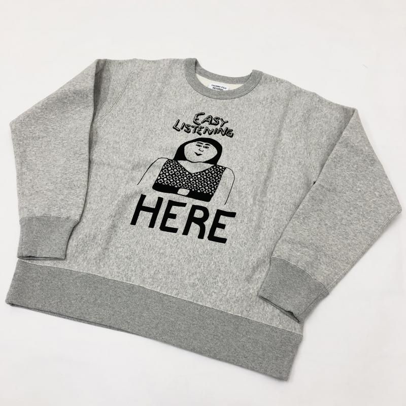  TACOMA FUJI EASY LISTING HERE CREW NECK SWEAT (OATMEAL)