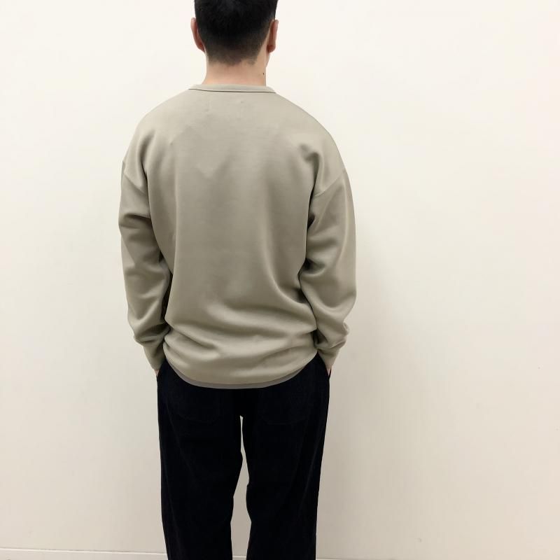  CURLY KNIT-COMBI RAYON DOUBLE-KNIT P/O(GREIGE)