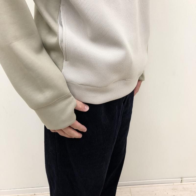  CURLY KNIT-COMBI RAYON DOUBLE-KNIT P/O(GREIGE)