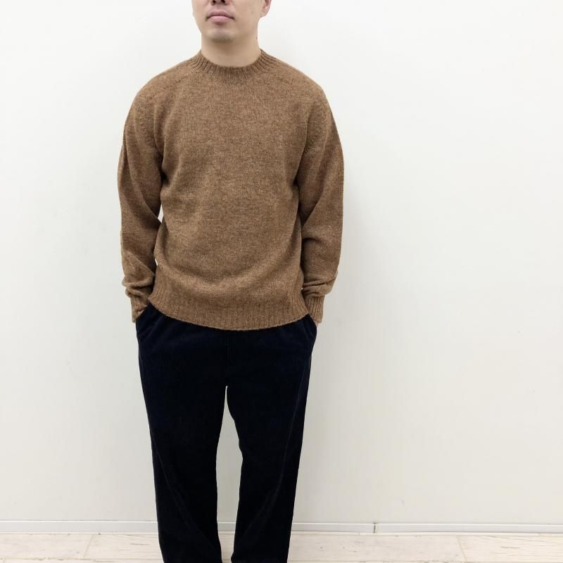  Rinascente Seamless Shetland Crewneck(ORANGE)