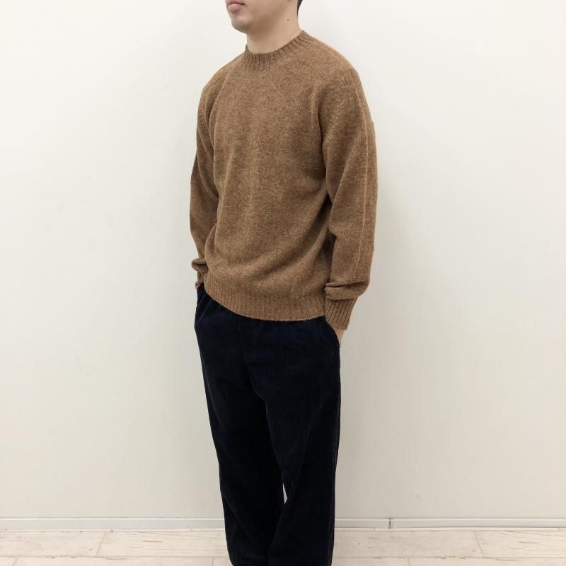  Rinascente Seamless Shetland Crewneck(ORANGE)