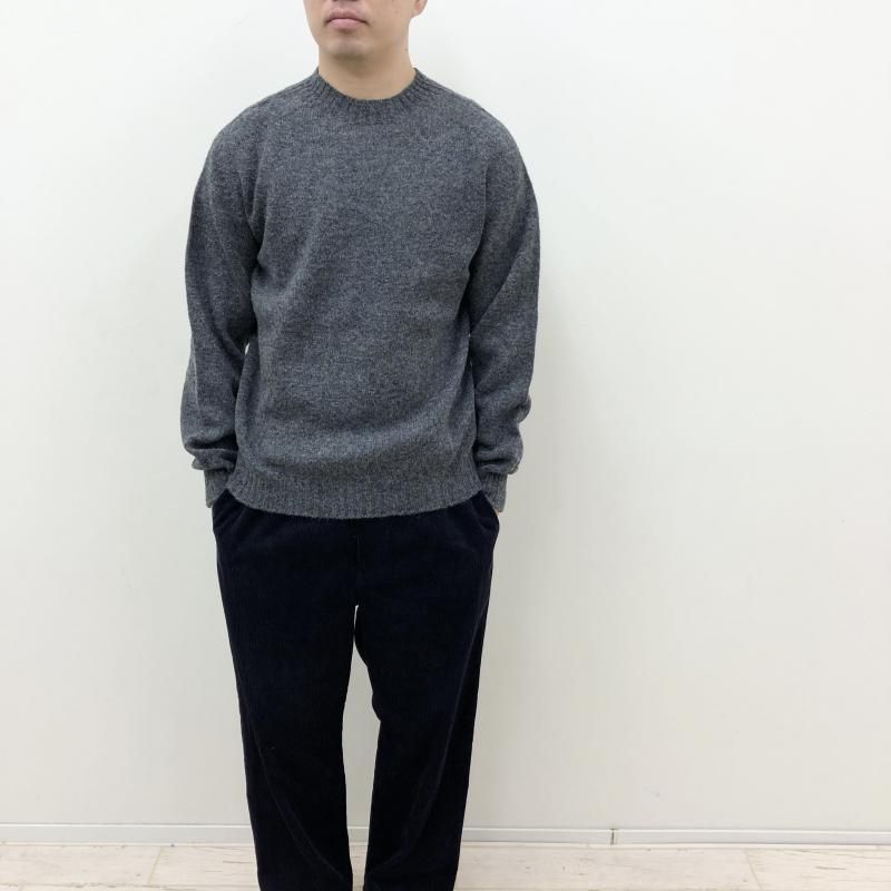  Rinascente Seamless Shetland Crewneck(CHARCOAL)