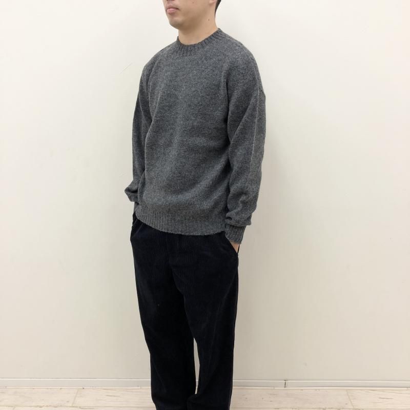  Rinascente Seamless Shetland Crewneck(CHARCOAL)