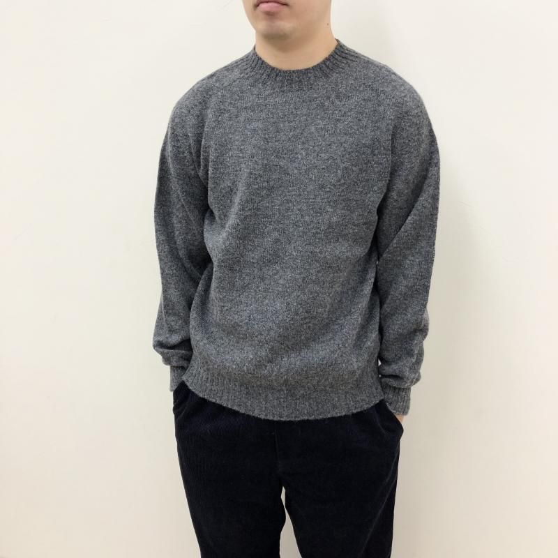  Rinascente Seamless Shetland Crewneck(CHARCOAL)