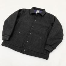  JACKMAN Melton Award Jacket (BLACK) 