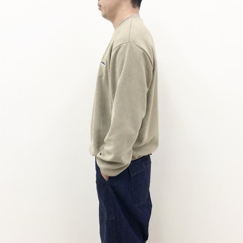  THOUSAND MILE KNIT FREECE CREW NECK PULLOVER(BEIGE)