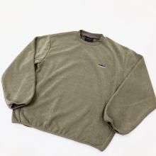 THOUSAND MILE KNIT FREECE CREW NECK PULLOVER(BEIGE)