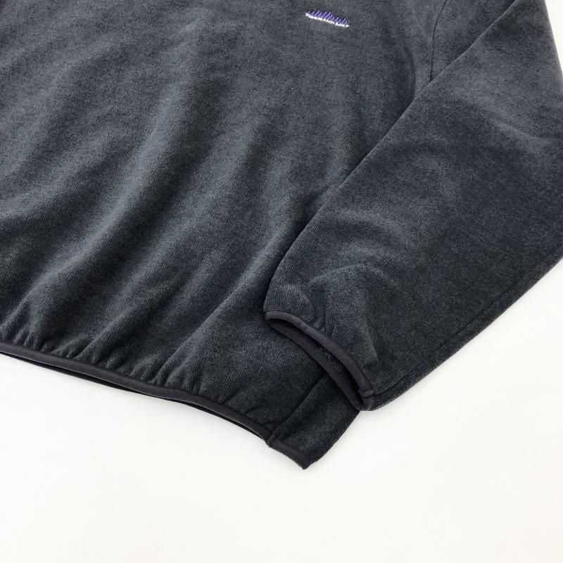  THOUSAND MILE KNIT FREECE CREW NECK PULLOVER(CHARCOAL)