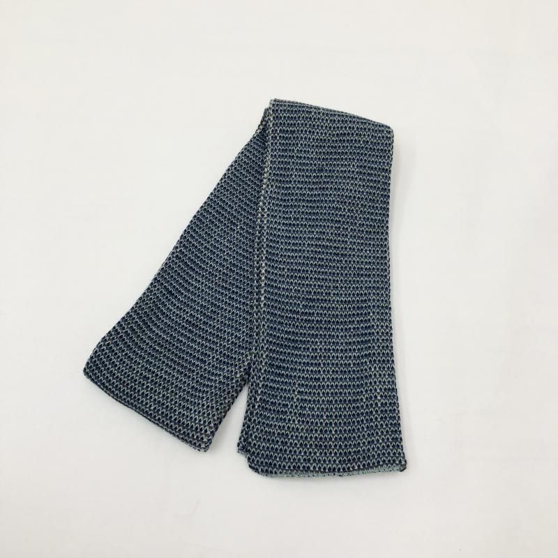  Artex Knitting Mills Tweed Scraf(NAVY BROWN)