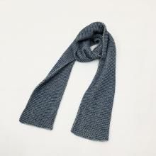  Artex Knitting Mills Tweed Scraf(NAVY BROWN)