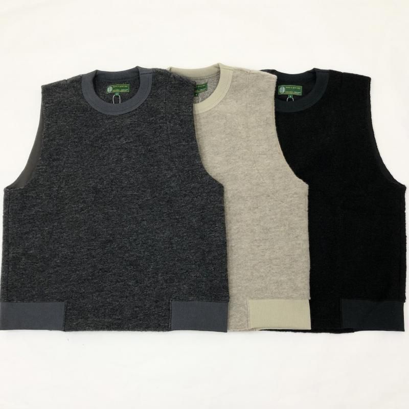  have a good day WOOL VEST(BEIGE)