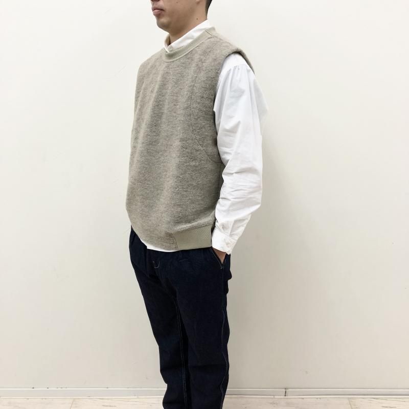  have a good day WOOL VEST(BEIGE)