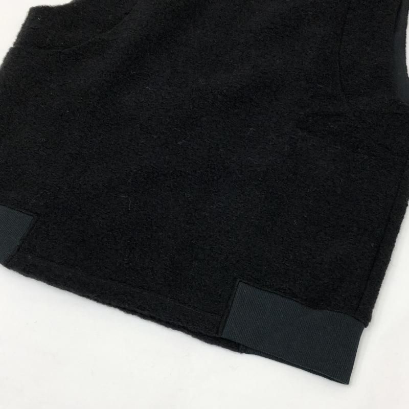  have a good day WOOL VEST(BLACK)