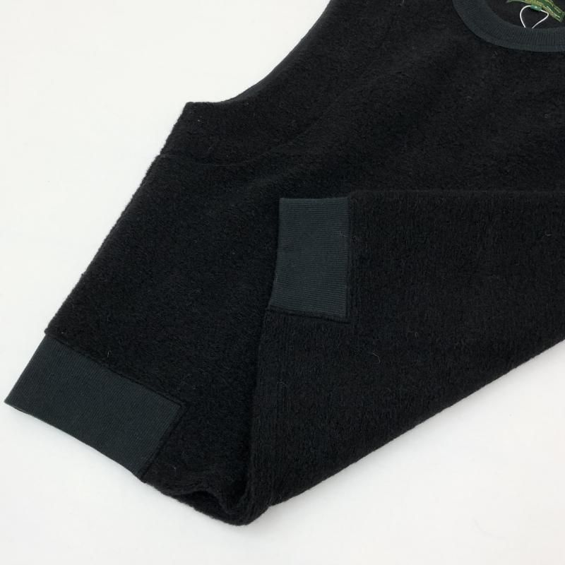  have a good day WOOL VEST(BLACK)